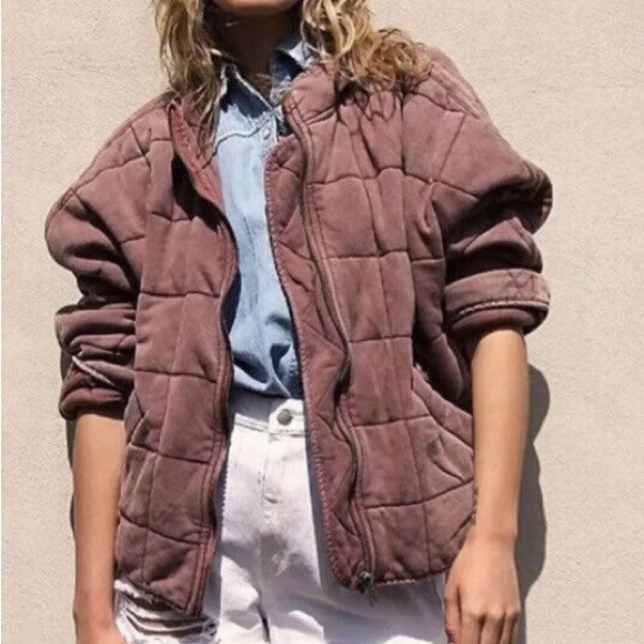 Free People Jackets & Blazers - COPY - Free People Quilted Dolman Jacket, size medium